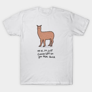 Grumpy Alpaca T-Shirt